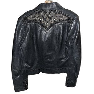 Leather Studded Jacket